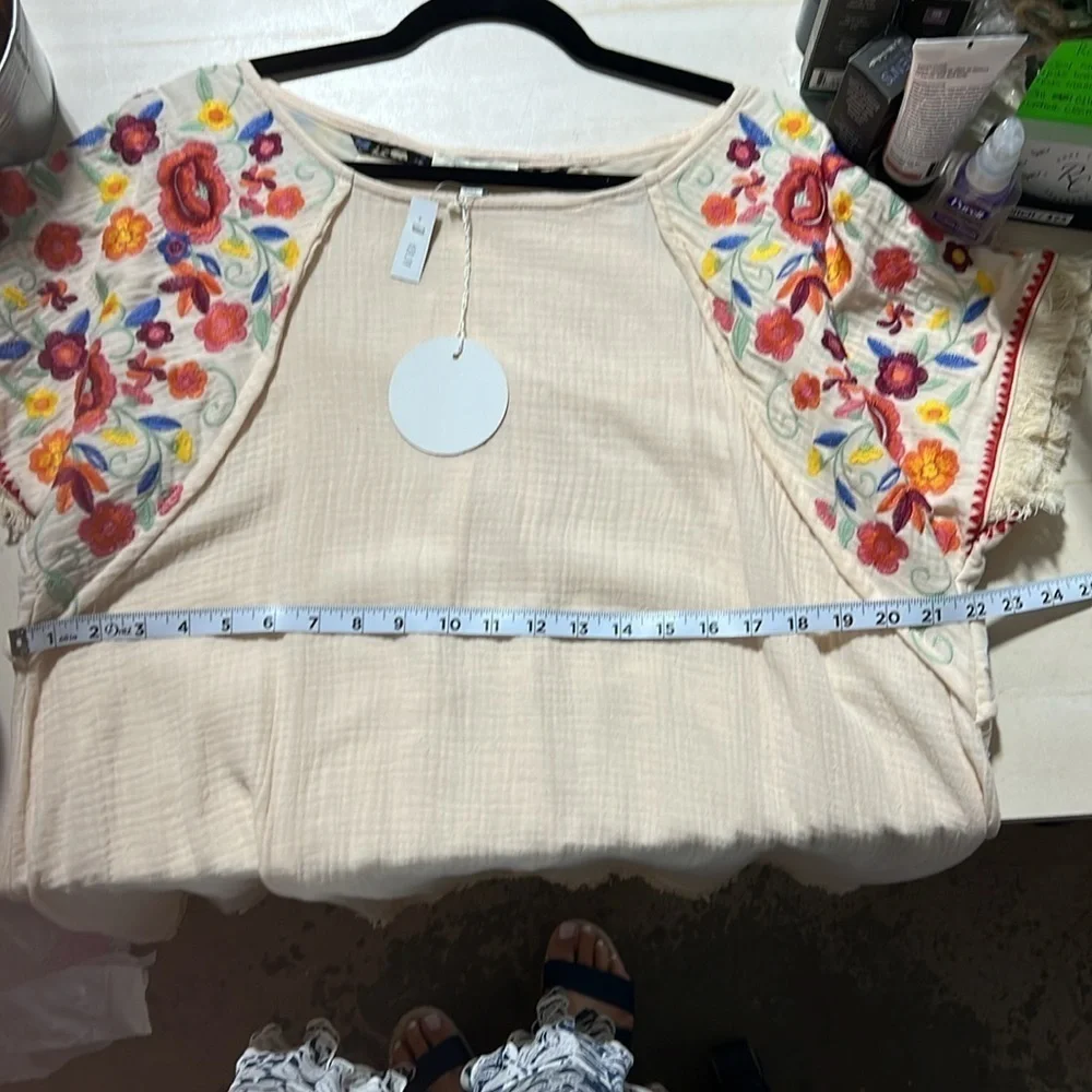 Cute UMGEE Dress within embroidery‎ details plus size